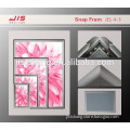 JIS 4-3,A3A4 size Advertising exhibition trade show display promotion usage,Newly aluminum beautiful photo frames